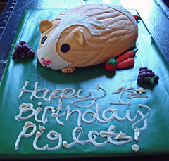 piglet cake (for humans)