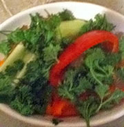 wolfpaw-rose's veggie bowl